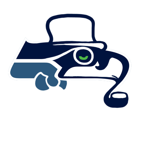Seattle Seahawks British Gentleman Logo iron on transfers